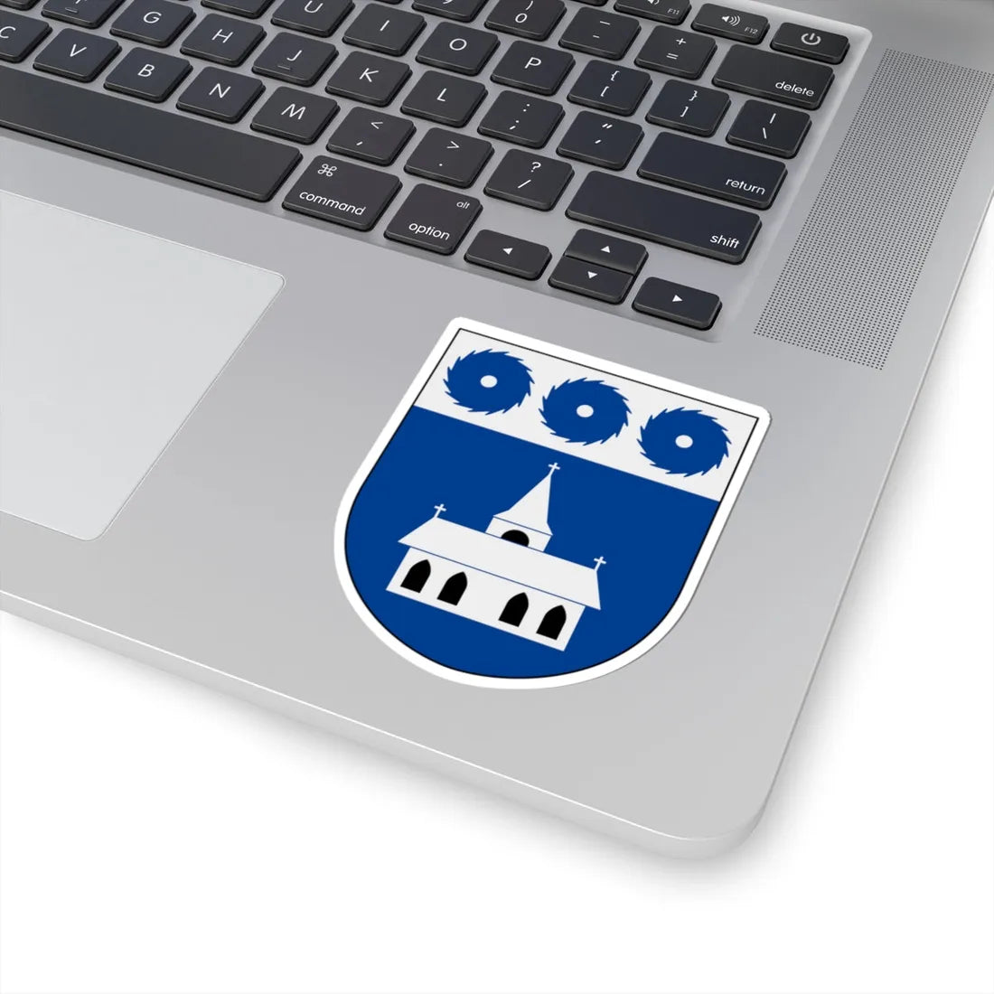 Grums vapen (Sweden) (Coat of Arms) STICKER Vinyl Kiss-Cut Decal - The Sticker Space