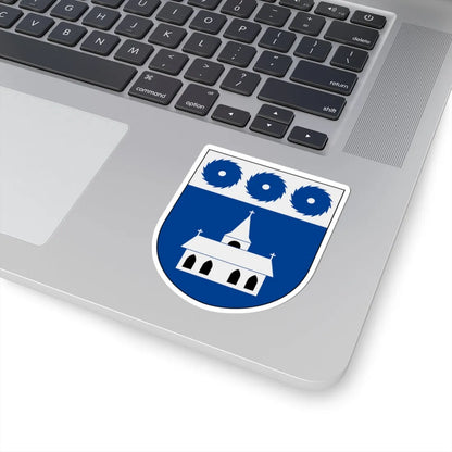 Grums vapen (Sweden) (Coat of Arms) STICKER Vinyl Kiss-Cut Decal - The Sticker Space