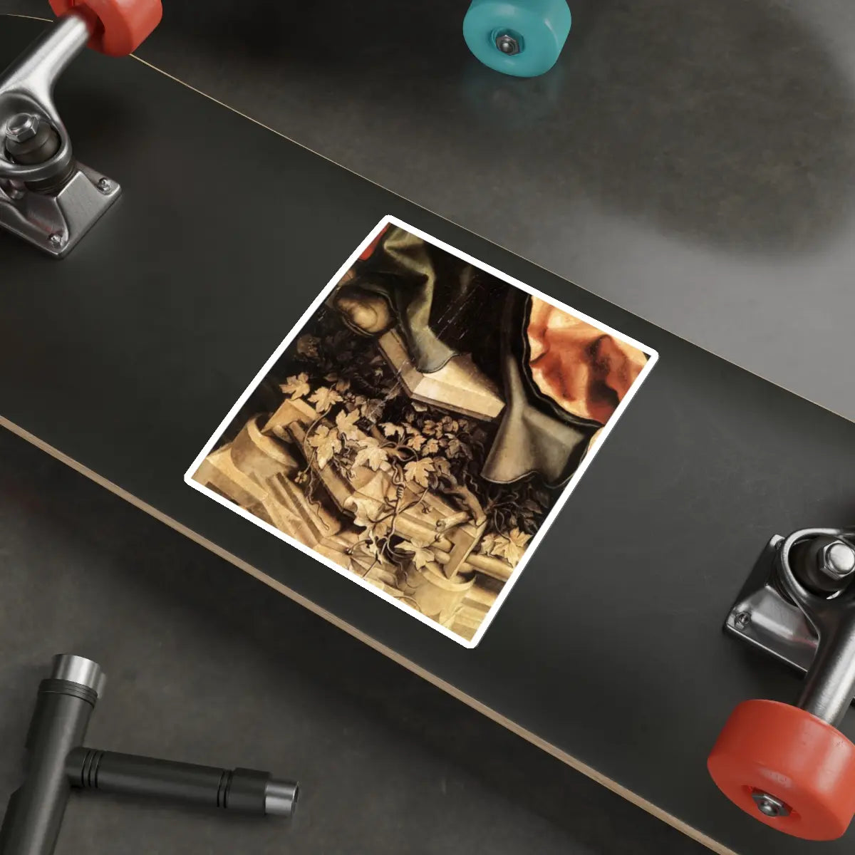 SKU:23286405901083790802 Sticker types:White Shape:Die-Cut Sizes:6" × 6"