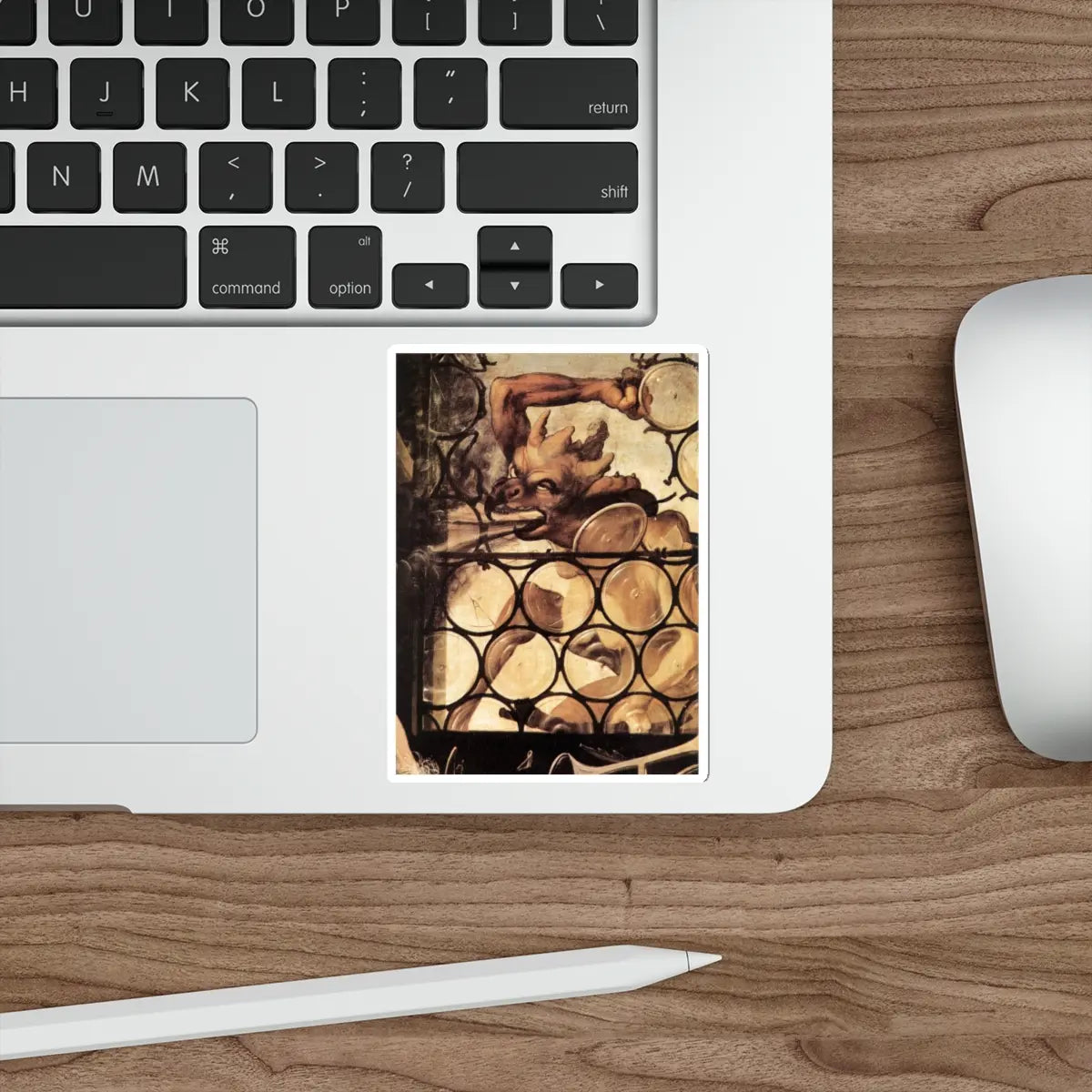 SKU:22157762065915384464 Sticker types:White Shape:Die-Cut Sizes:4" × 4"