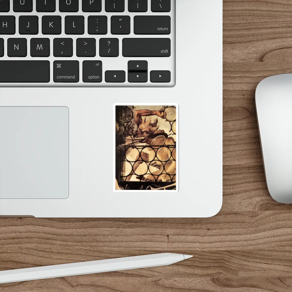 SKU:31611356104663483420 Sticker types:White Shape:Die-Cut Sizes:3" × 3"