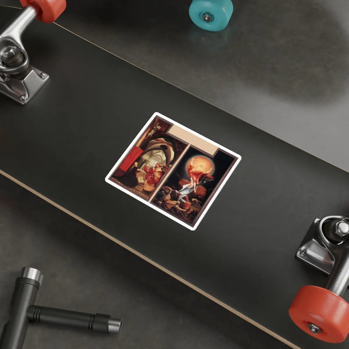SKU:39534708914088373598 Sticker types:White Shape:Die-Cut Sizes:4" × 4"