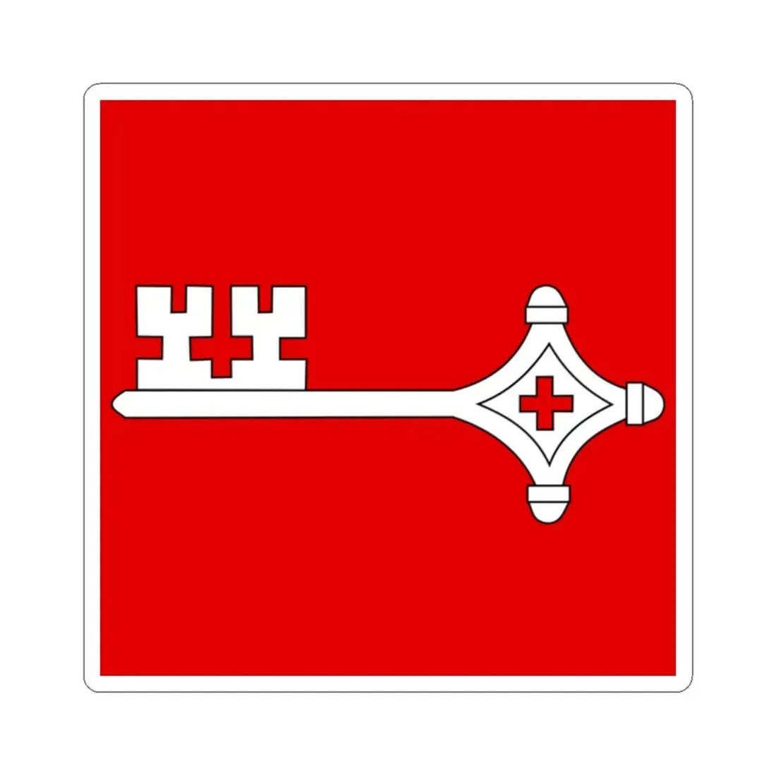 Grunwald skarbnik (Poland) STICKER Vinyl Kiss-Cut Decal 2 Inch White - The Sticker Space