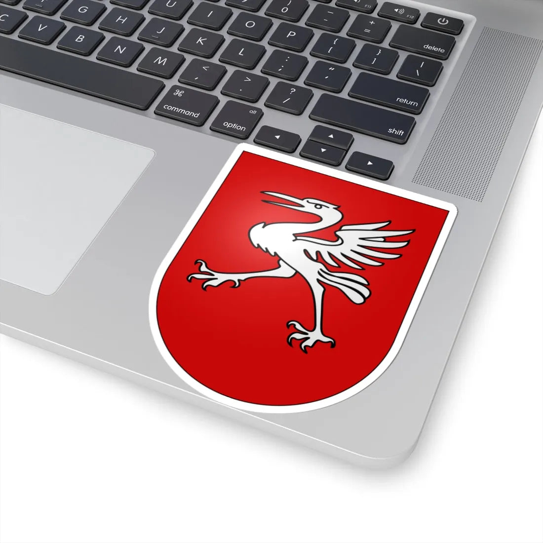 Gruyères-coat of arms (Switzerland) (Coat of Arms) STICKER Vinyl Kiss-Cut Decal - The Sticker Space