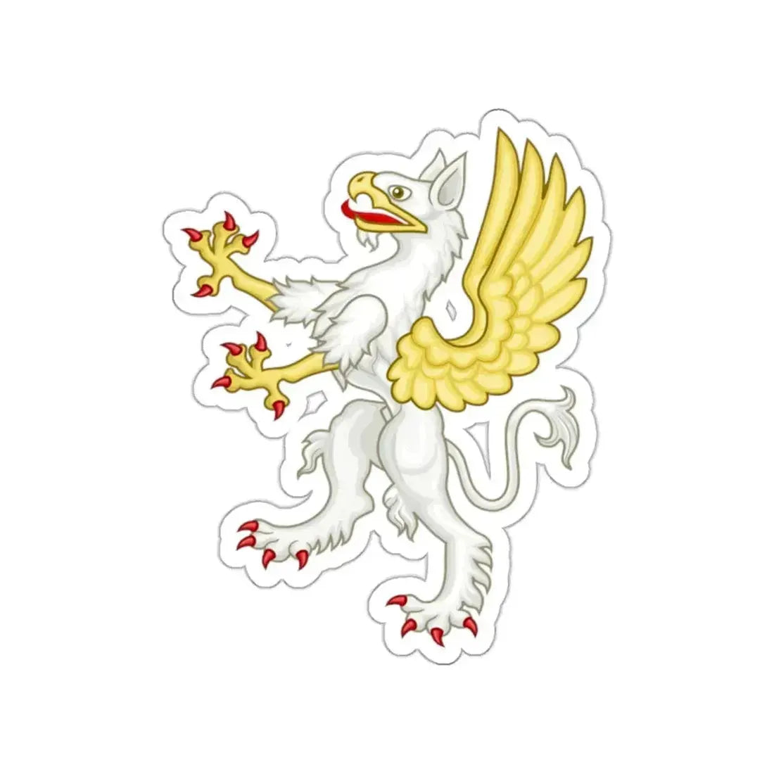 Gryphon Badge of Edward III STICKER Vinyl Die-Cut Decal 2 Inch - The Sticker Space