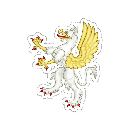 Gryphon Badge of Edward III STICKER Vinyl Die-Cut Decal - The Sticker Space