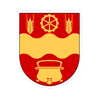 Grytnäs vapen (Sweden) (Coat of Arms) STICKER Vinyl Kiss-Cut Decal 3 Inch White - The Sticker Space