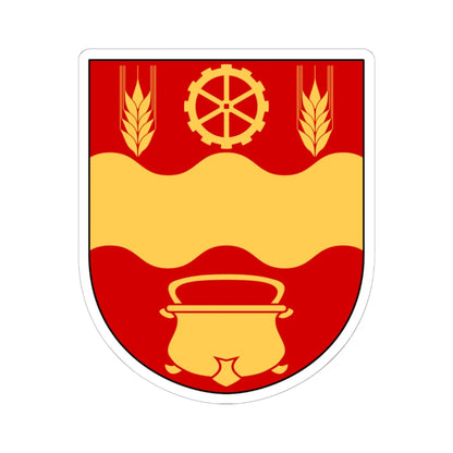 Grytnäs vapen (Sweden) (Coat of Arms) STICKER Vinyl Kiss-Cut Decal 6 Inch White - The Sticker Space