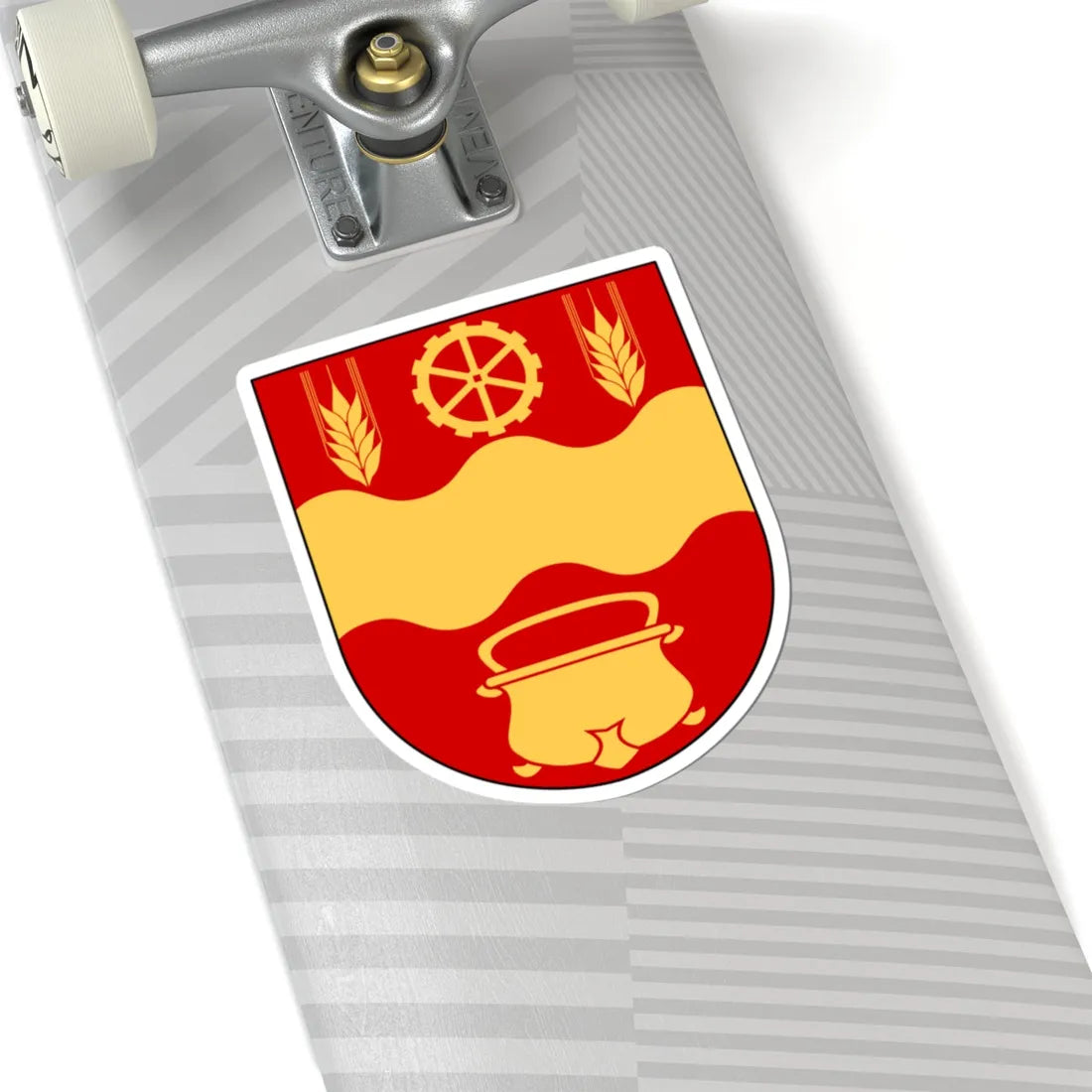 Grytnäs vapen (Sweden) (Coat of Arms) STICKER Vinyl Kiss-Cut Decal - The Sticker Space