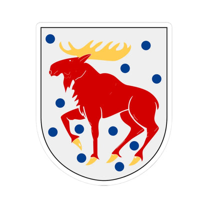 Gästrikland vapen (Sweden) (Coat of Arms) STICKER Vinyl Kiss-Cut Decal 3 Inch White - The Sticker Space