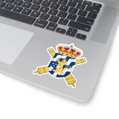 Göta artilleriregemente vapen (Sweden) (Coat of Arms) STICKER Vinyl Kiss-Cut Decal - The Sticker Space
