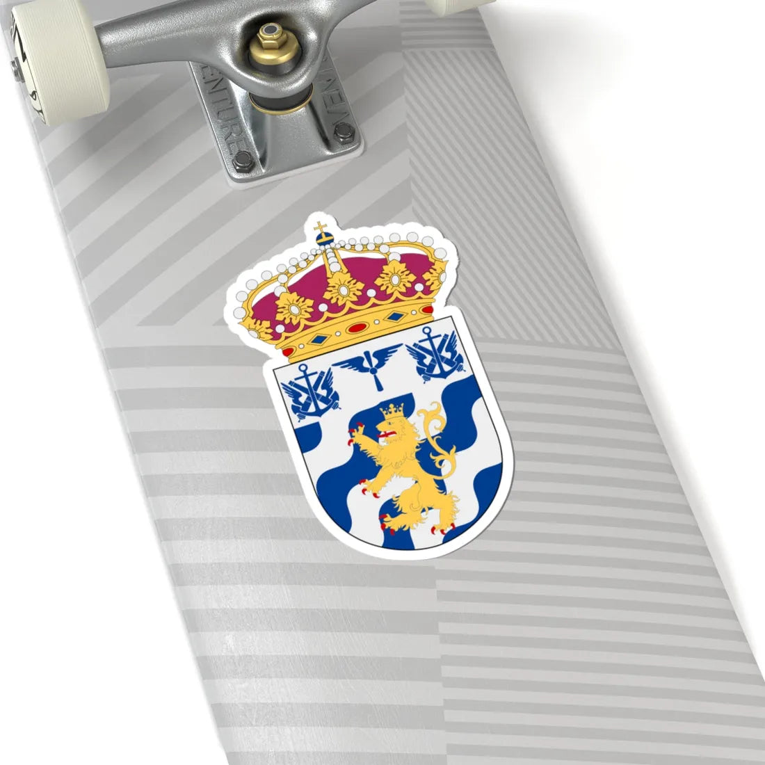 Göta helikopterbataljon vapen (Sweden) (Coat of Arms) STICKER Vinyl Kiss-Cut Decal - The Sticker Space