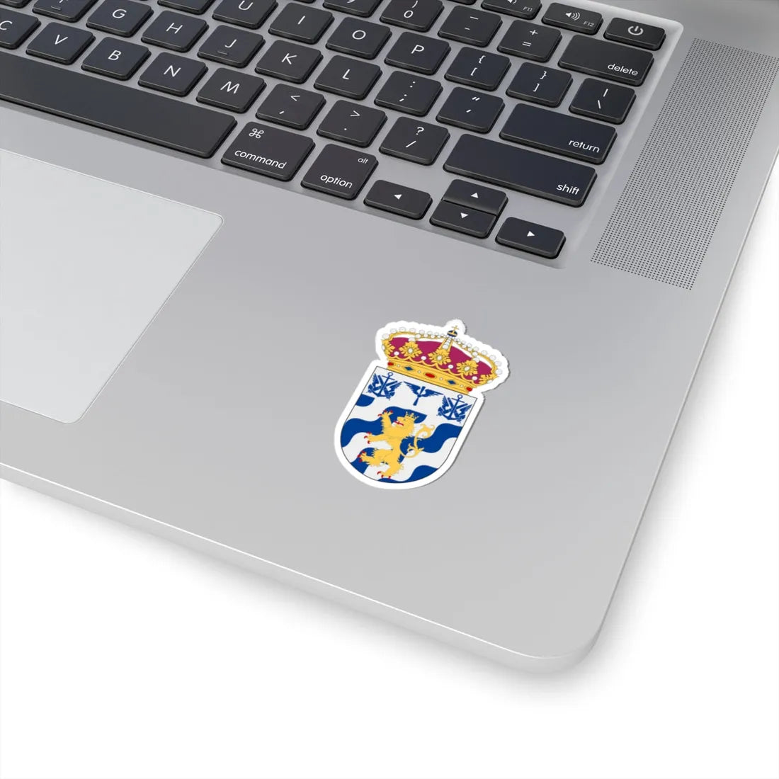 Göta helikopterbataljon vapen (Sweden) (Coat of Arms) STICKER Vinyl Kiss-Cut Decal - The Sticker Space