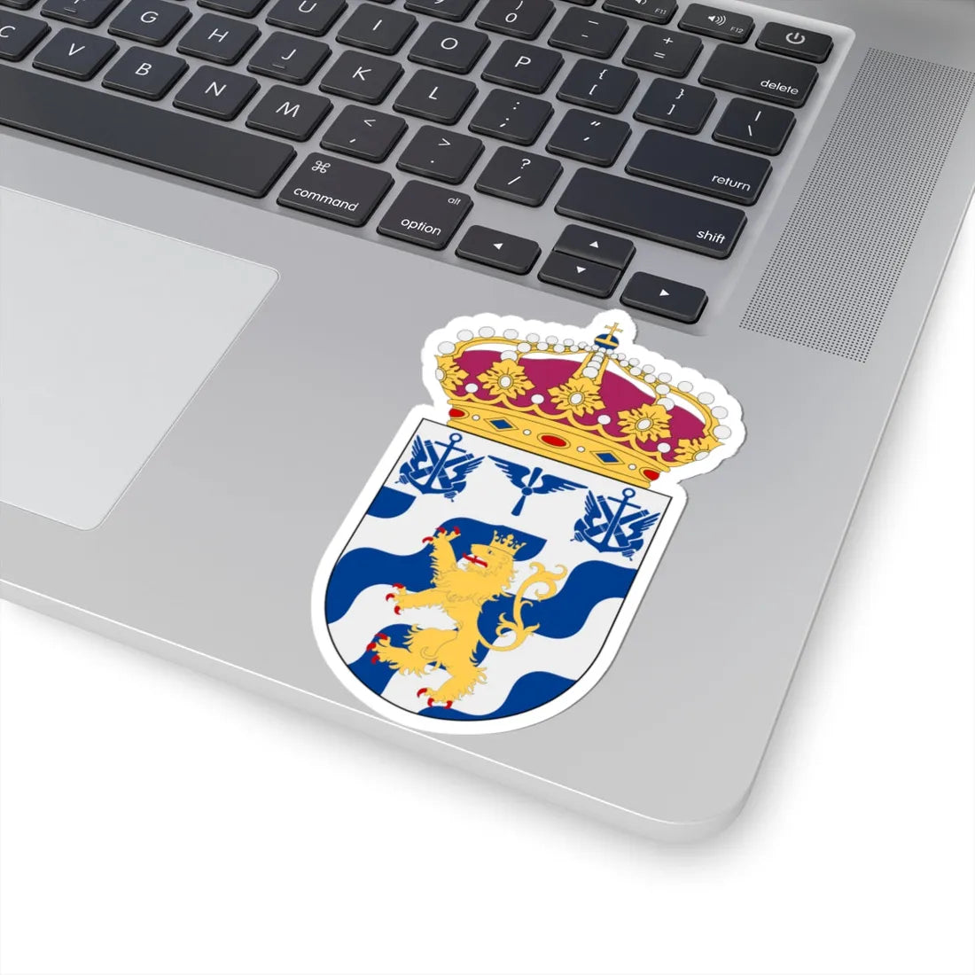 Göta helikopterbataljon vapen (Sweden) (Coat of Arms) STICKER Vinyl Kiss-Cut Decal - The Sticker Space