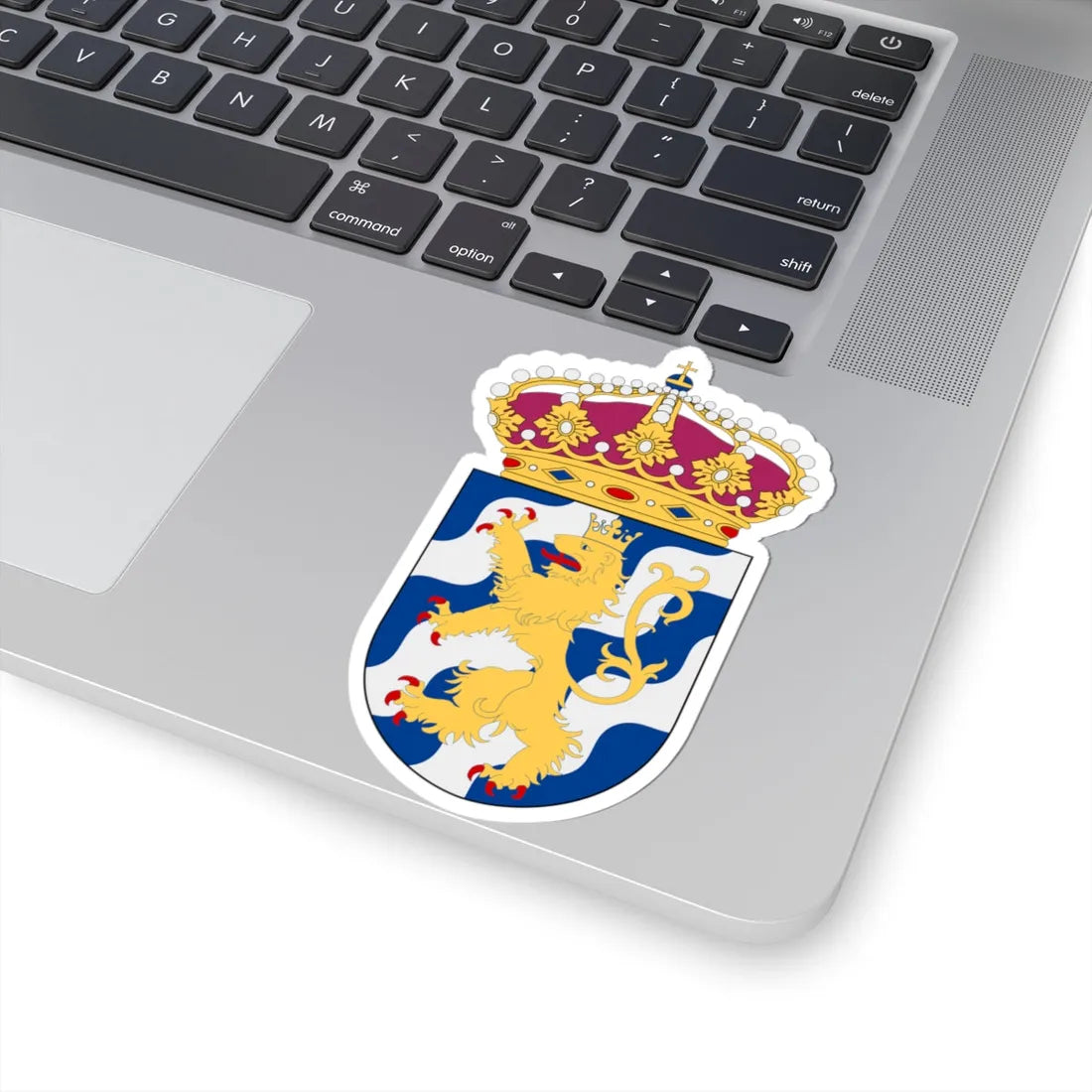 Göta hovrätt vapen (Sweden) (Coat of Arms) STICKER Vinyl Kiss-Cut Decal - The Sticker Space