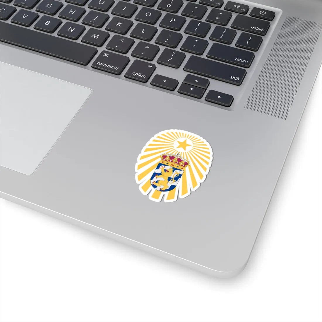 Göta ingenjörregemente vapen (Sweden) (Coat of Arms) STICKER Vinyl Kiss-Cut Decal - The Sticker Space