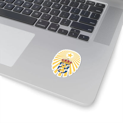Göta ingenjörregemente vapen (Sweden) (Coat of Arms) STICKER Vinyl Kiss-Cut Decal - The Sticker Space