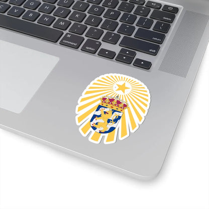 Göta ingenjörregemente vapen (Sweden) (Coat of Arms) STICKER Vinyl Kiss-Cut Decal - The Sticker Space