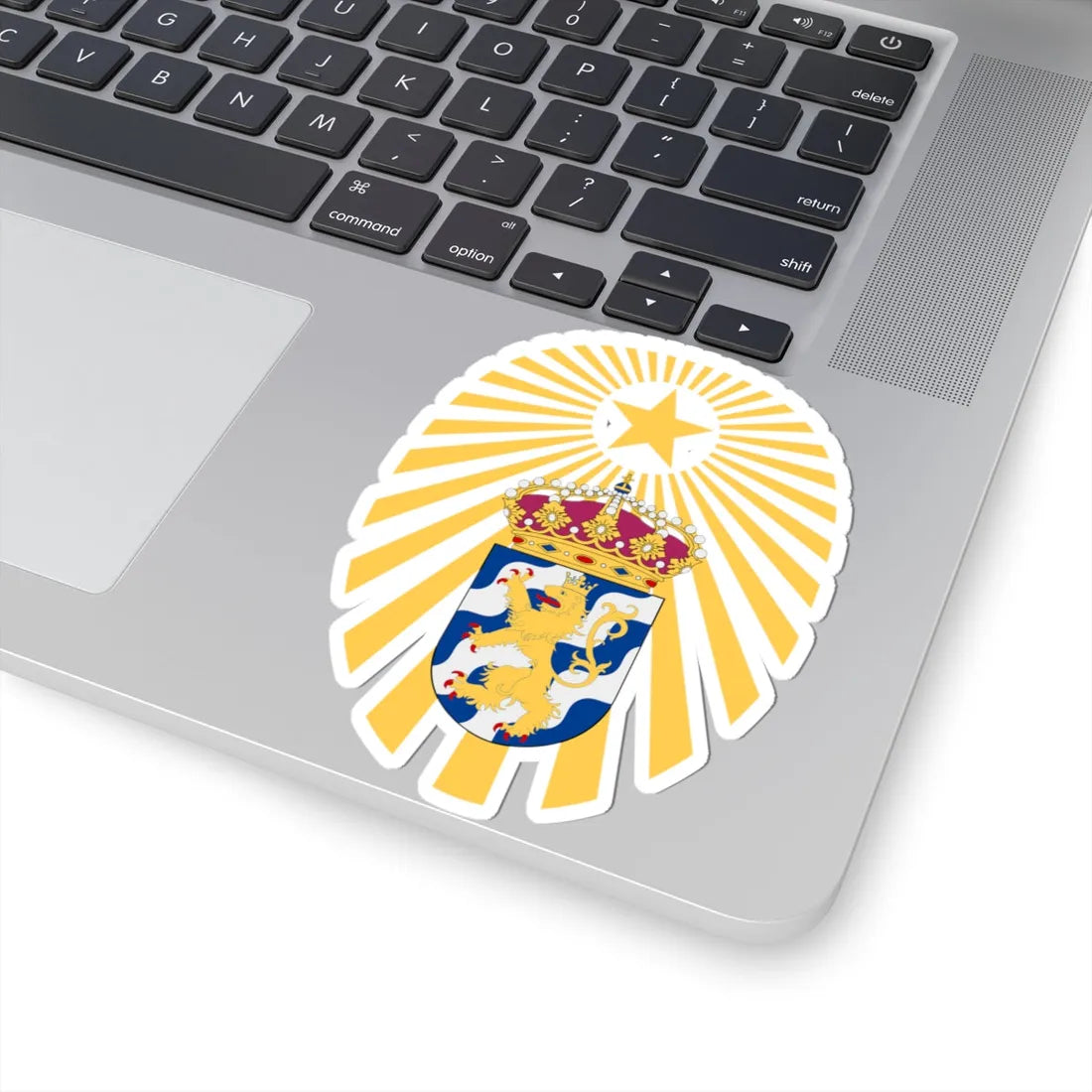 Göta ingenjörregemente vapen (Sweden) (Coat of Arms) STICKER Vinyl Kiss-Cut Decal - The Sticker Space