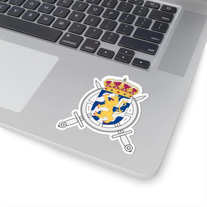 Göta trängregemente vapen (Sweden) (Coat of Arms) STICKER Vinyl Kiss-Cut Decal - The Sticker Space