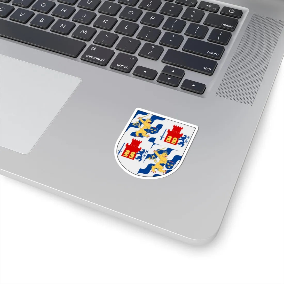 Göteborgs och Bohus län vapen (Sweden) (Coat of Arms) STICKER Vinyl Kiss-Cut Decal - The Sticker Space