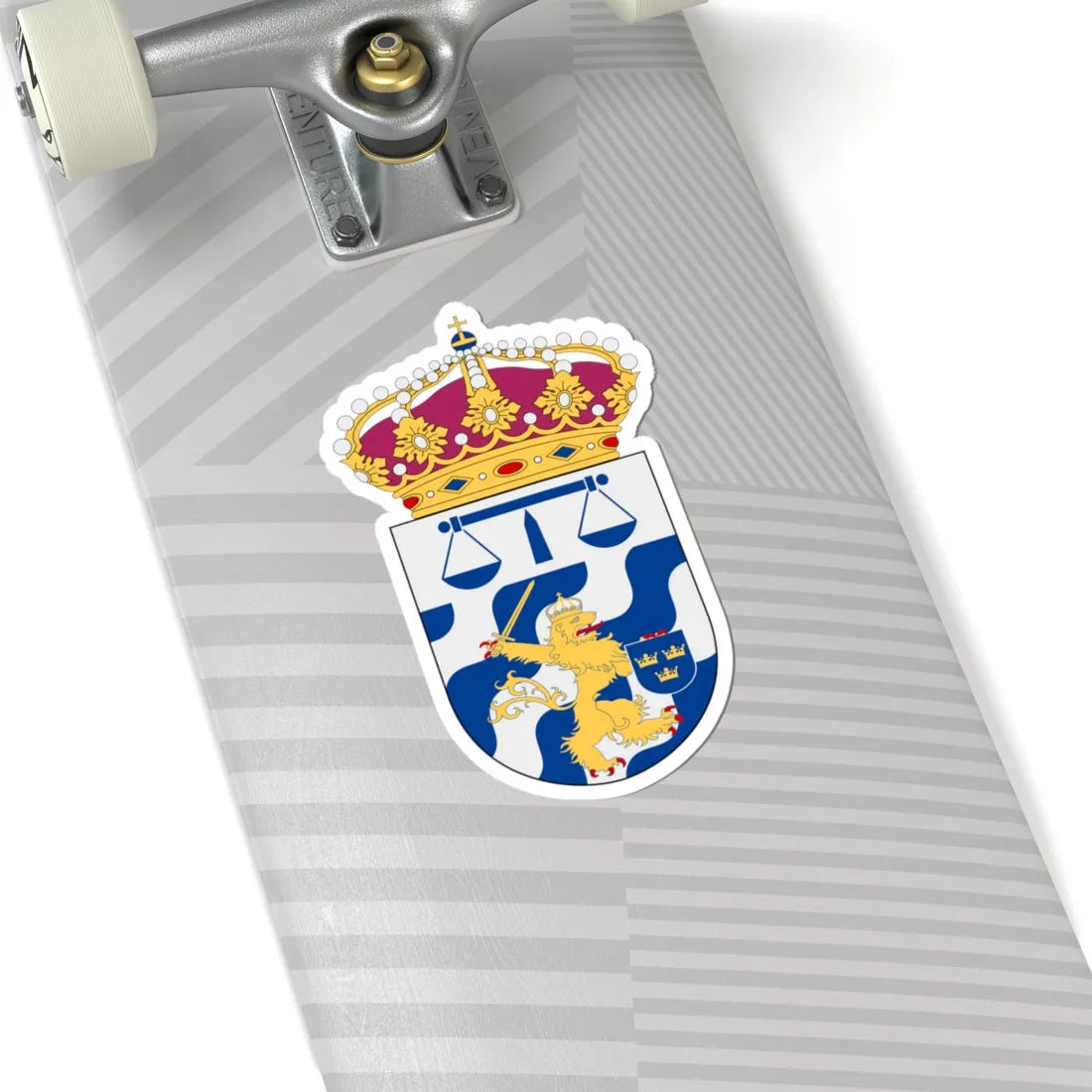 Göteborgs tingsrätt vapen (Sweden) (Coat of Arms) STICKER Vinyl Kiss-Cut Decal - The Sticker Space