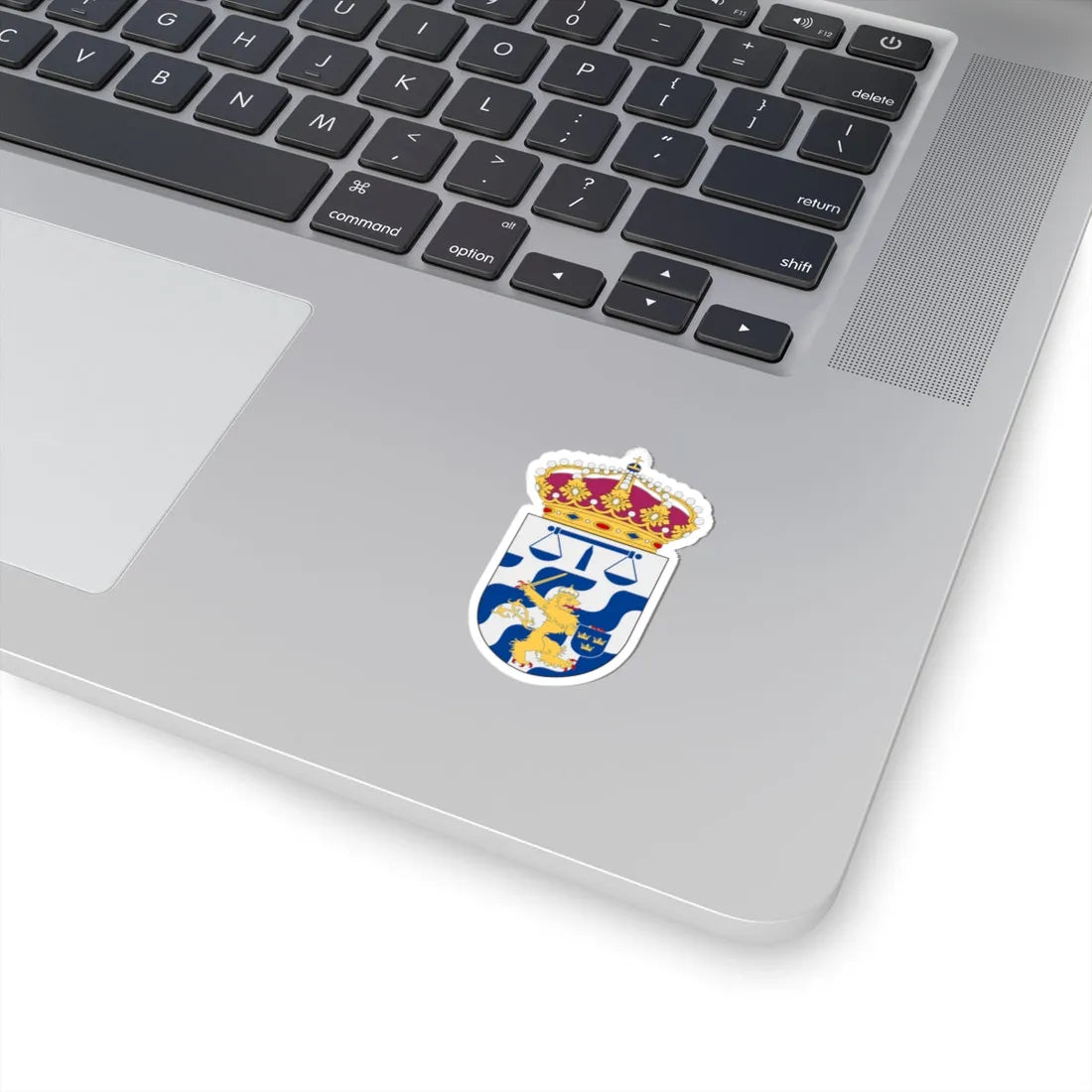 Göteborgs tingsrätt vapen (Sweden) (Coat of Arms) STICKER Vinyl Kiss-Cut Decal - The Sticker Space