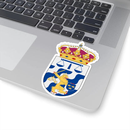 Göteborgs tingsrätt vapen (Sweden) (Coat of Arms) STICKER Vinyl Kiss-Cut Decal - The Sticker Space