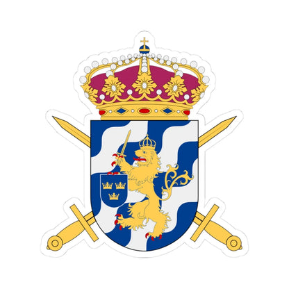 Göteborgsgruppen vapen (Sweden) (Coat of Arms) STICKER Vinyl Kiss-Cut Decal 3 Inch White - The Sticker Space