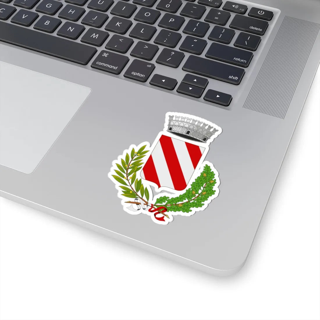 Gualdo Tadino-Stemma (Italy) (Coat of Arms) STICKER Vinyl Kiss-Cut Decal - The Sticker Space