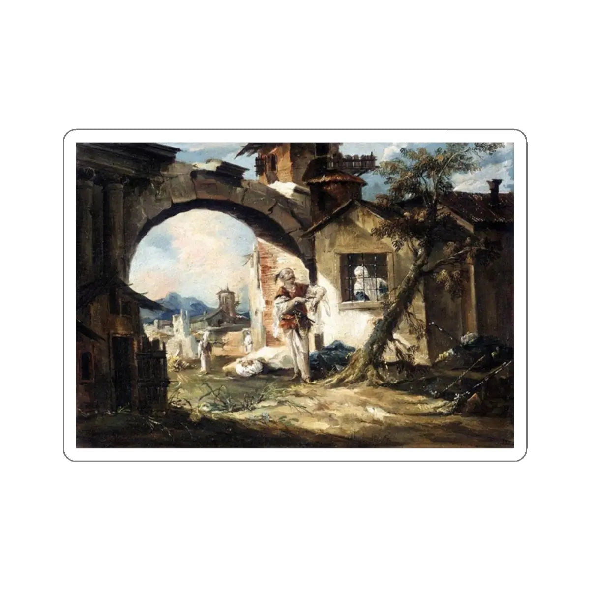 SKU:16019246114476072546 Sticker types:White Shape:Die-Cut Sizes:2" × 2"