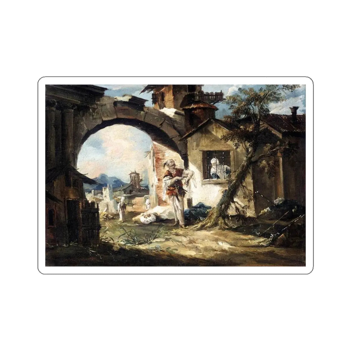 SKU:24979273341505853231 Sticker types:White Shape:Die-Cut Sizes:4" × 4"