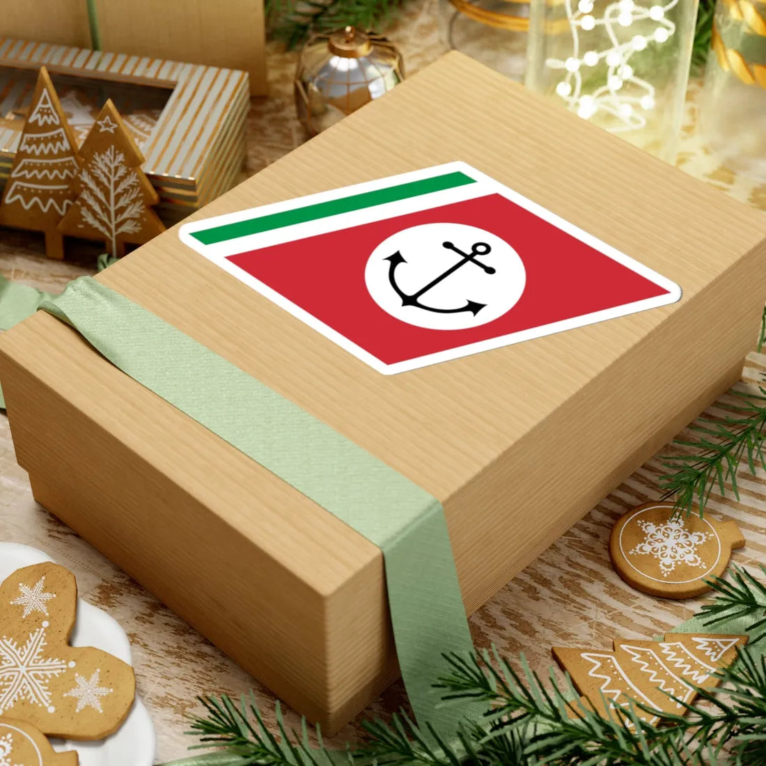 Guardia Costiera (Italy) (Coat of Arms) STICKER Vinyl Kiss-Cut Decal - The Sticker Space