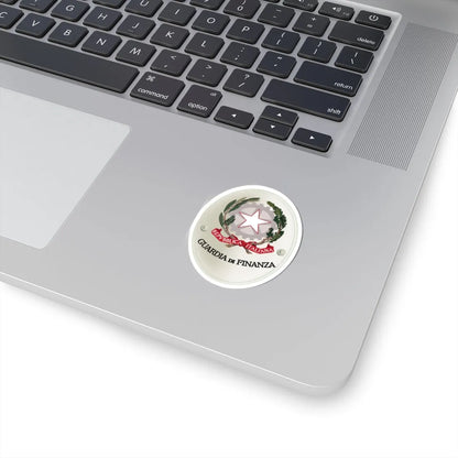Guardia di Finanza-Insegna (Italy) (Coat of Arms) STICKER Vinyl Kiss-Cut Decal - The Sticker Space