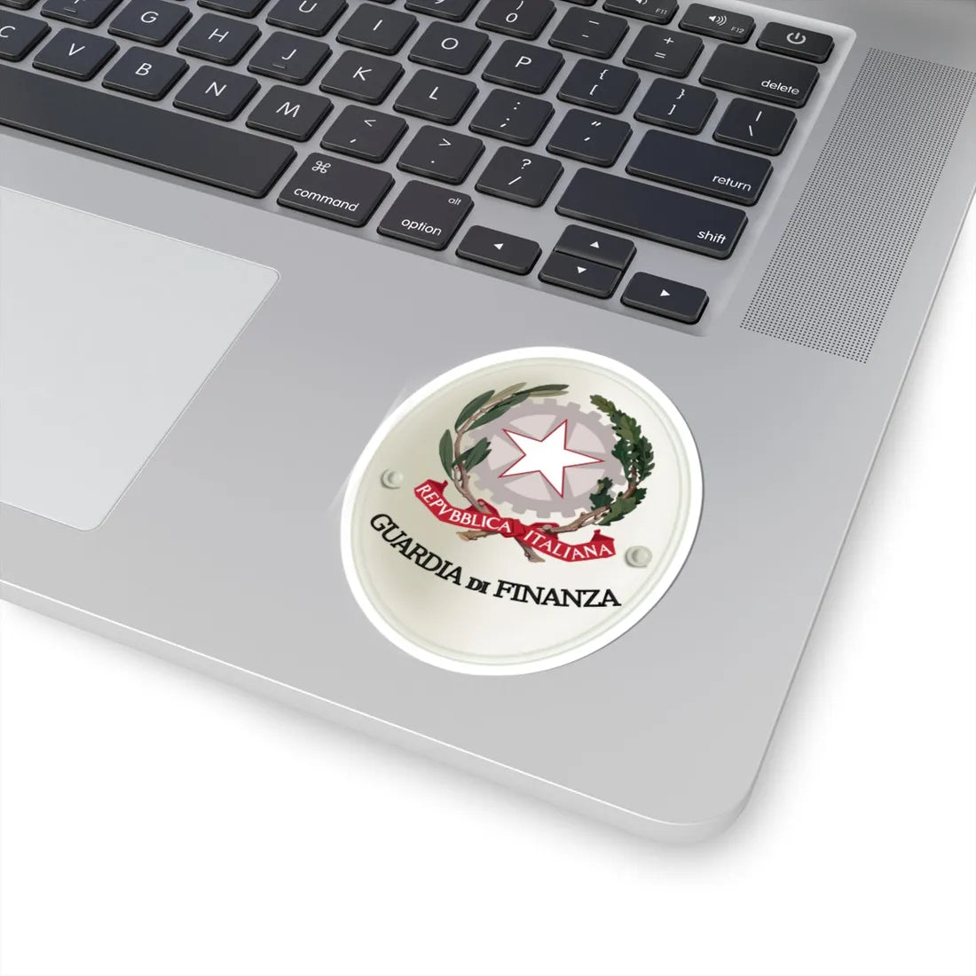 Guardia di Finanza-Insegna (Italy) (Coat of Arms) STICKER Vinyl Kiss-Cut Decal - The Sticker Space