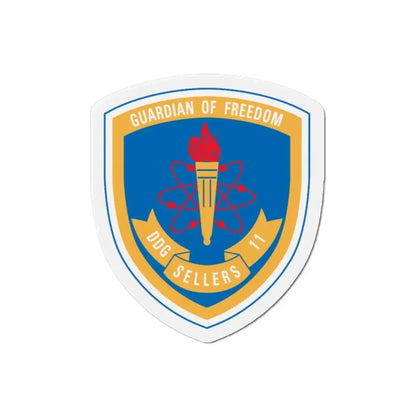 Guardian Of Freedom DDG Sellers 11 (U.S. Navy) Refrigerator Magnet 2 Inch - The Sticker Space