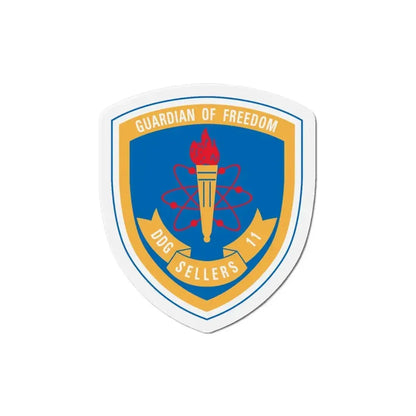 Guardian Of Freedom DDG Sellers 11 (U.S. Navy) Refrigerator Magnet 4 Inch - The Sticker Space