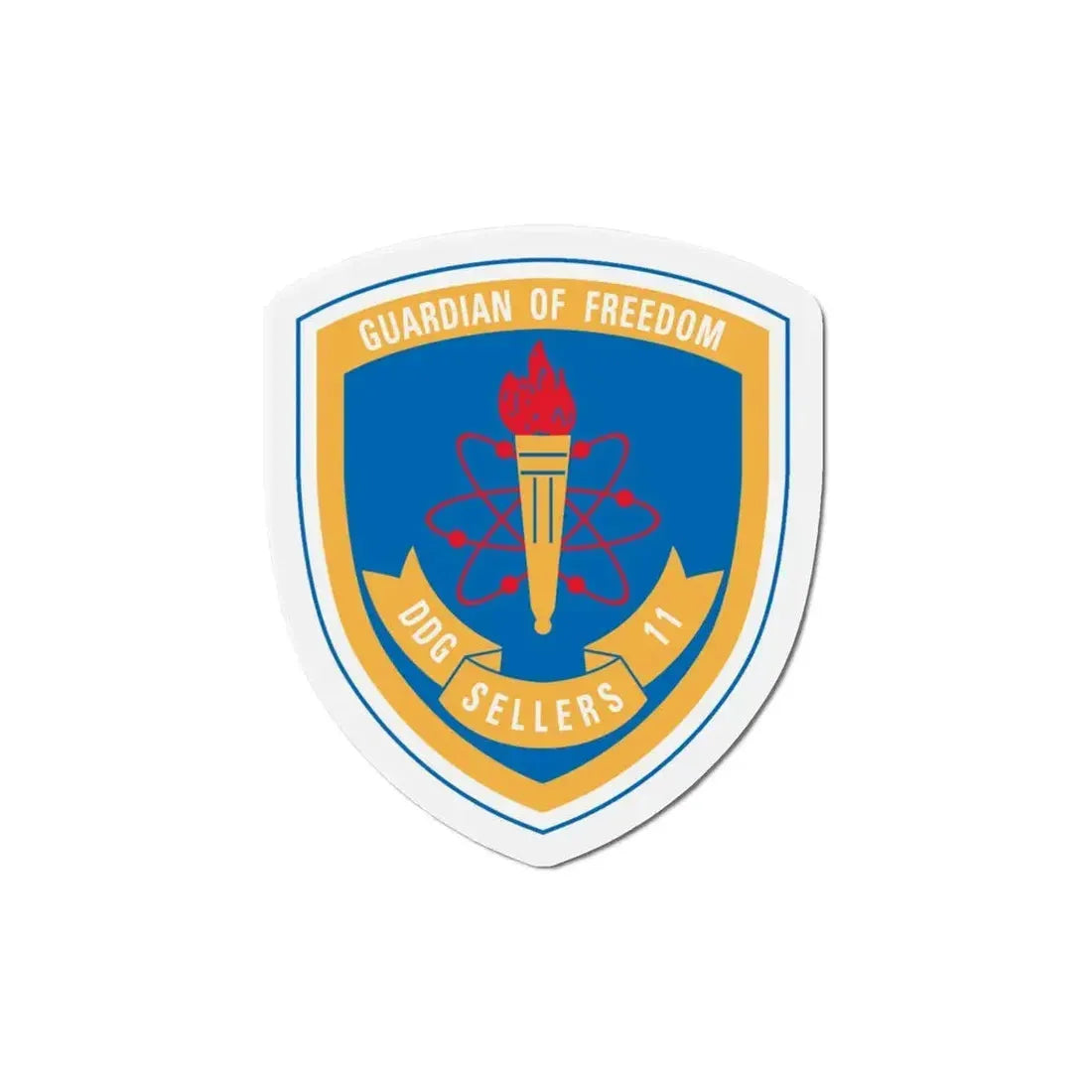 Guardian Of Freedom DDG Sellers 11 (U.S. Navy) Refrigerator Magnet 5 Inch - The Sticker Space