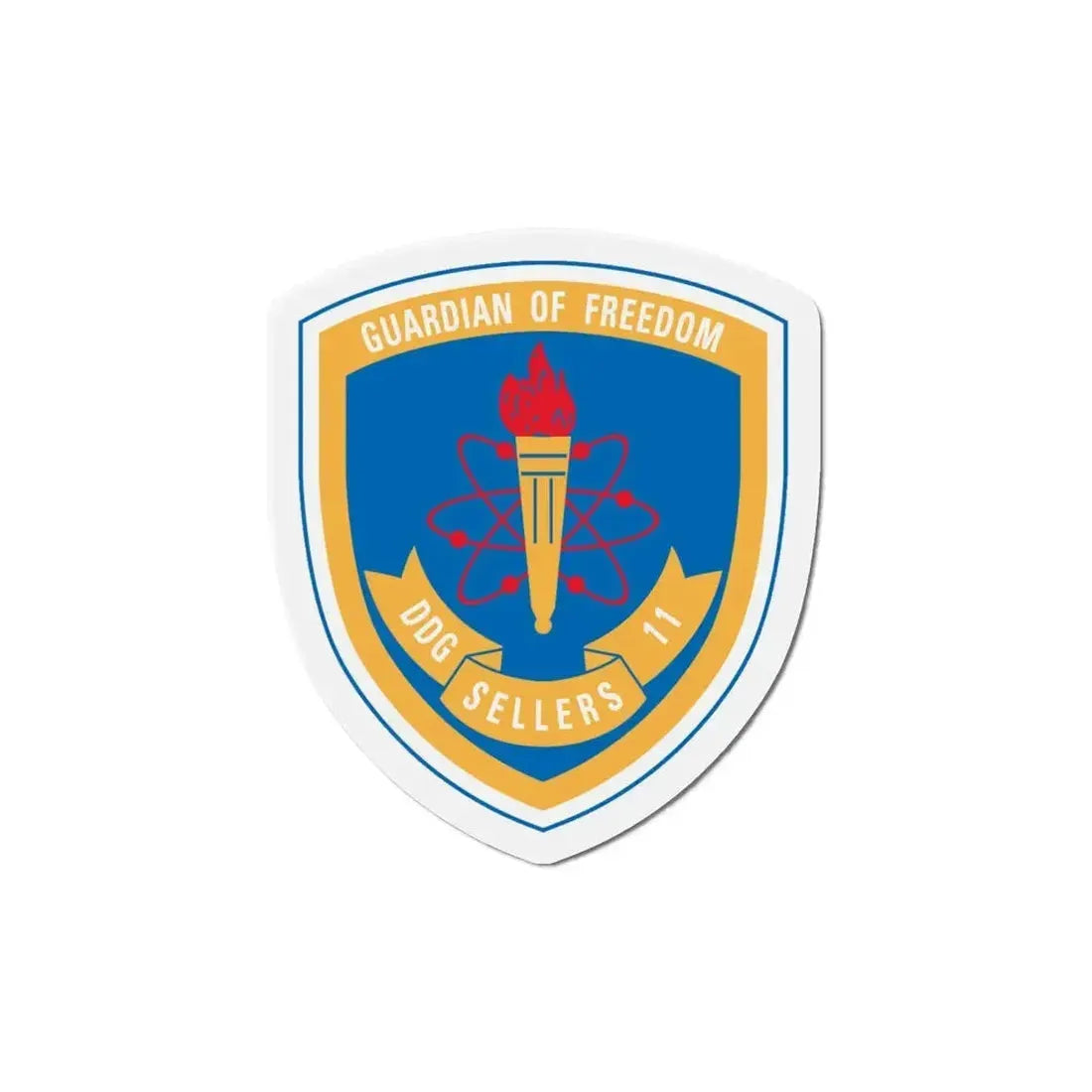 Guardian Of Freedom DDG Sellers 11 (U.S. Navy) Refrigerator Magnet - The Sticker Space
