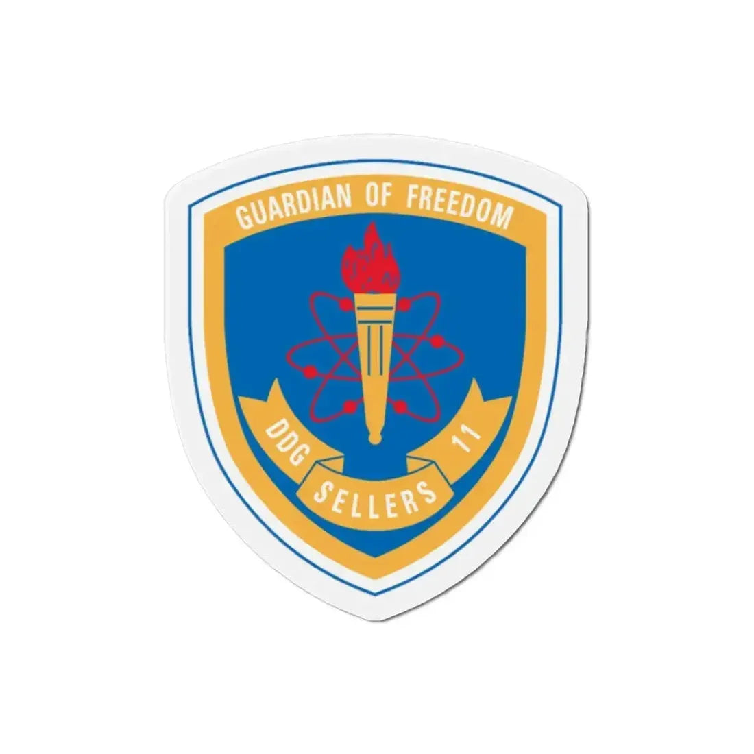 Guardian Of Freedom DDG Sellers 11 (U.S. Navy) Refrigerator Magnet - The Sticker Space