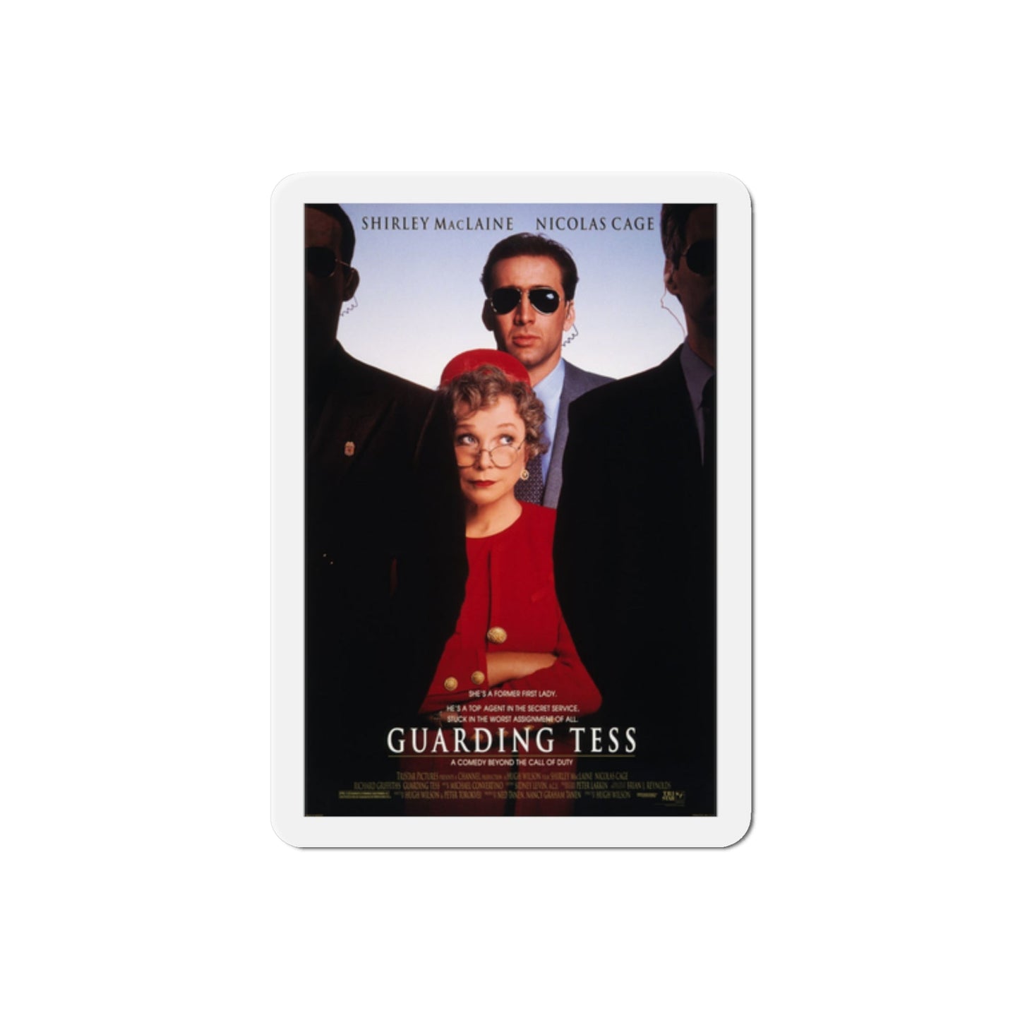 Guarding Tess 1994 Movie Poster Die-Cut Magnet-2" x 2"-The Sticker Space