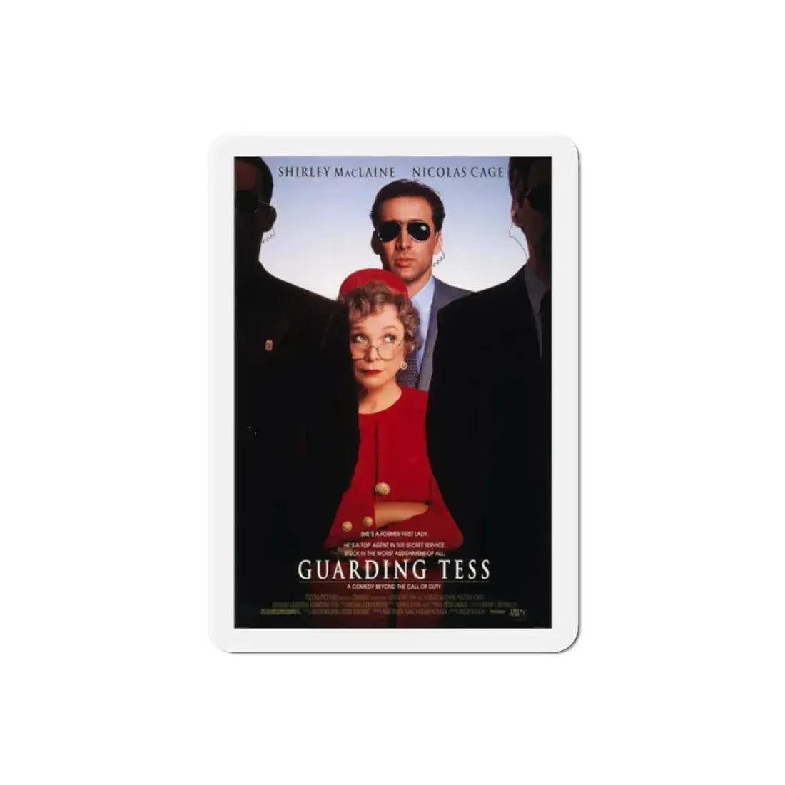 Guarding Tess 1994 Movie Poster Refrigerator Magnet 2 Inch - The Sticker Space