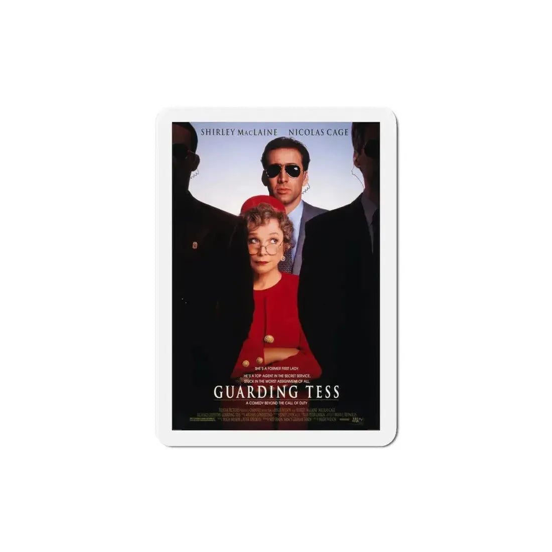 Guarding Tess 1994 Movie Poster Refrigerator Magnet 4 Inch - The Sticker Space