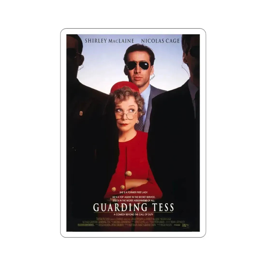 Guarding Tess 1994 Movie Poster STICKER Vinyl Die-Cut Decal - The Sticker Space