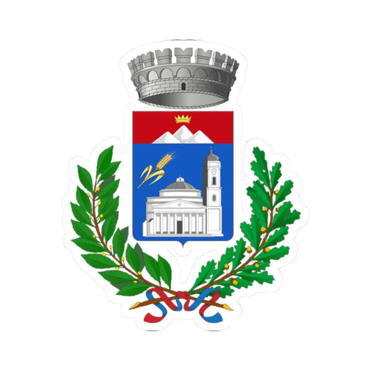 Guasila-Stemma (Italy) (Coat of Arms) STICKER Vinyl Kiss-Cut Decal 2 Inch White - The Sticker Space