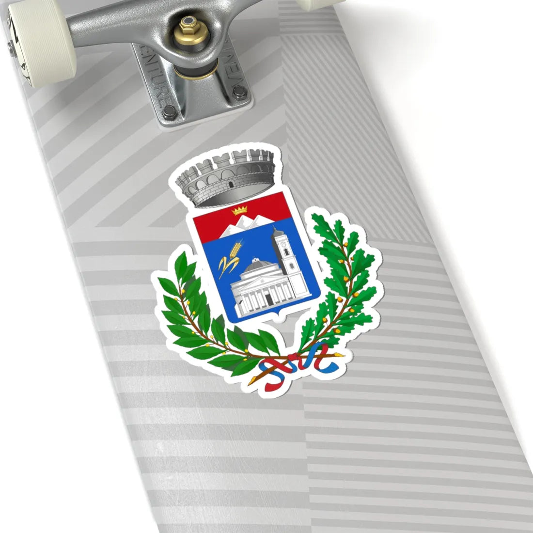 Guasila-Stemma (Italy) (Coat of Arms) STICKER Vinyl Kiss-Cut Decal - The Sticker Space