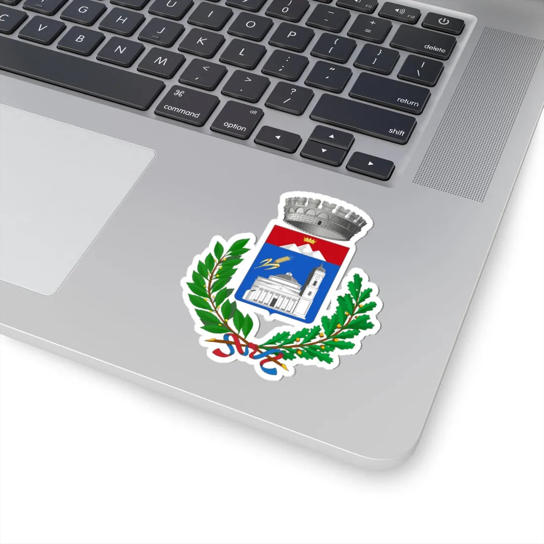 Guasila-Stemma (Italy) (Coat of Arms) STICKER Vinyl Kiss-Cut Decal - The Sticker Space