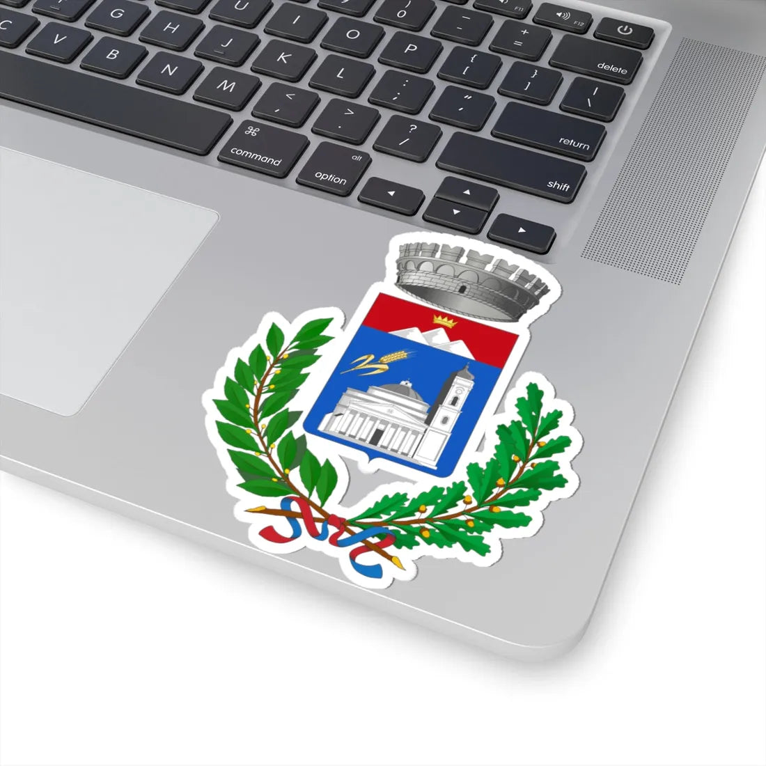 Guasila-Stemma (Italy) (Coat of Arms) STICKER Vinyl Kiss-Cut Decal - The Sticker Space