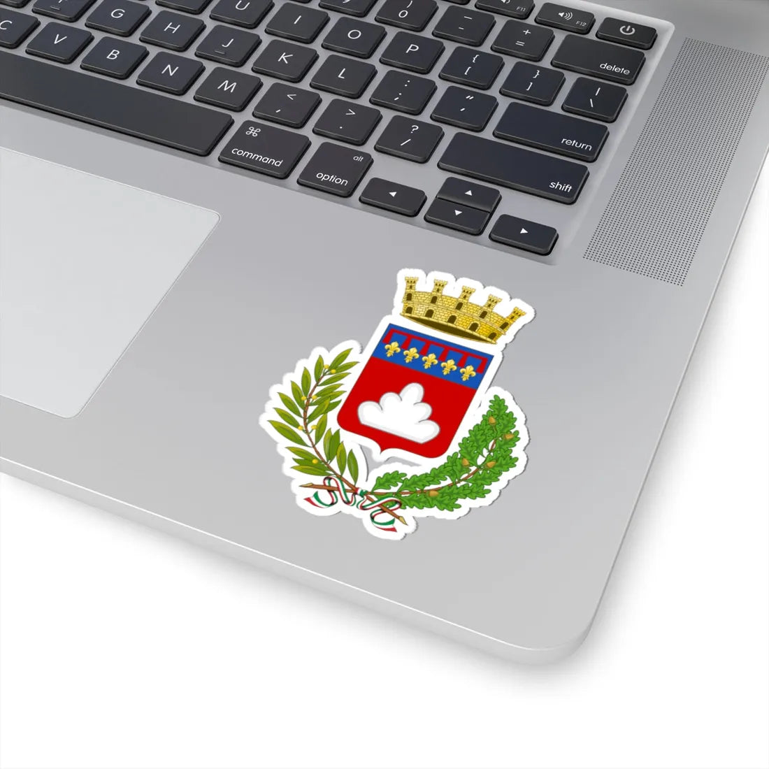 Gubbio-Stemma (Italy) (Coat of Arms) STICKER Vinyl Kiss-Cut Decal - The Sticker Space