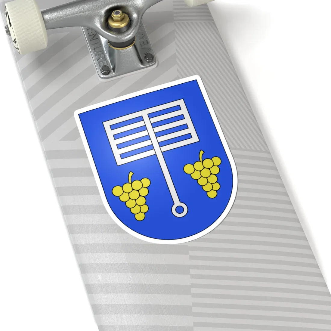 Gudo-coat of arms (Switzerland) (Coat of Arms) STICKER Vinyl Kiss-Cut Decal - The Sticker Space